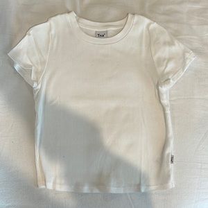 TNA ribbed waist tshirt by Aritzia